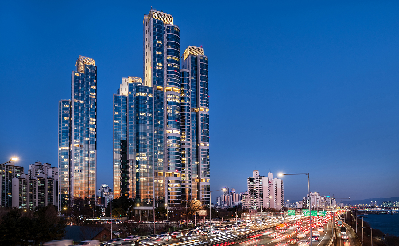 신흥 주거타운의 중심